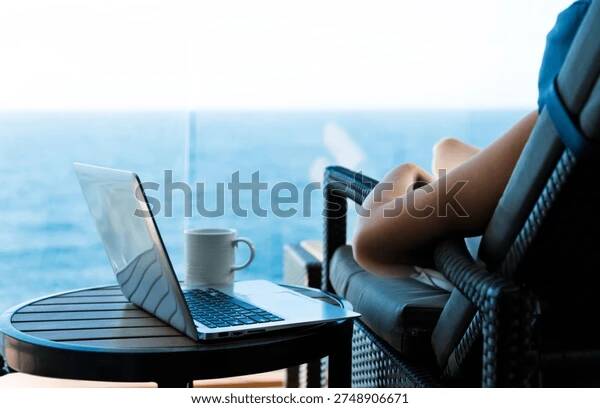 Person feeling calm and capable, working with focus
